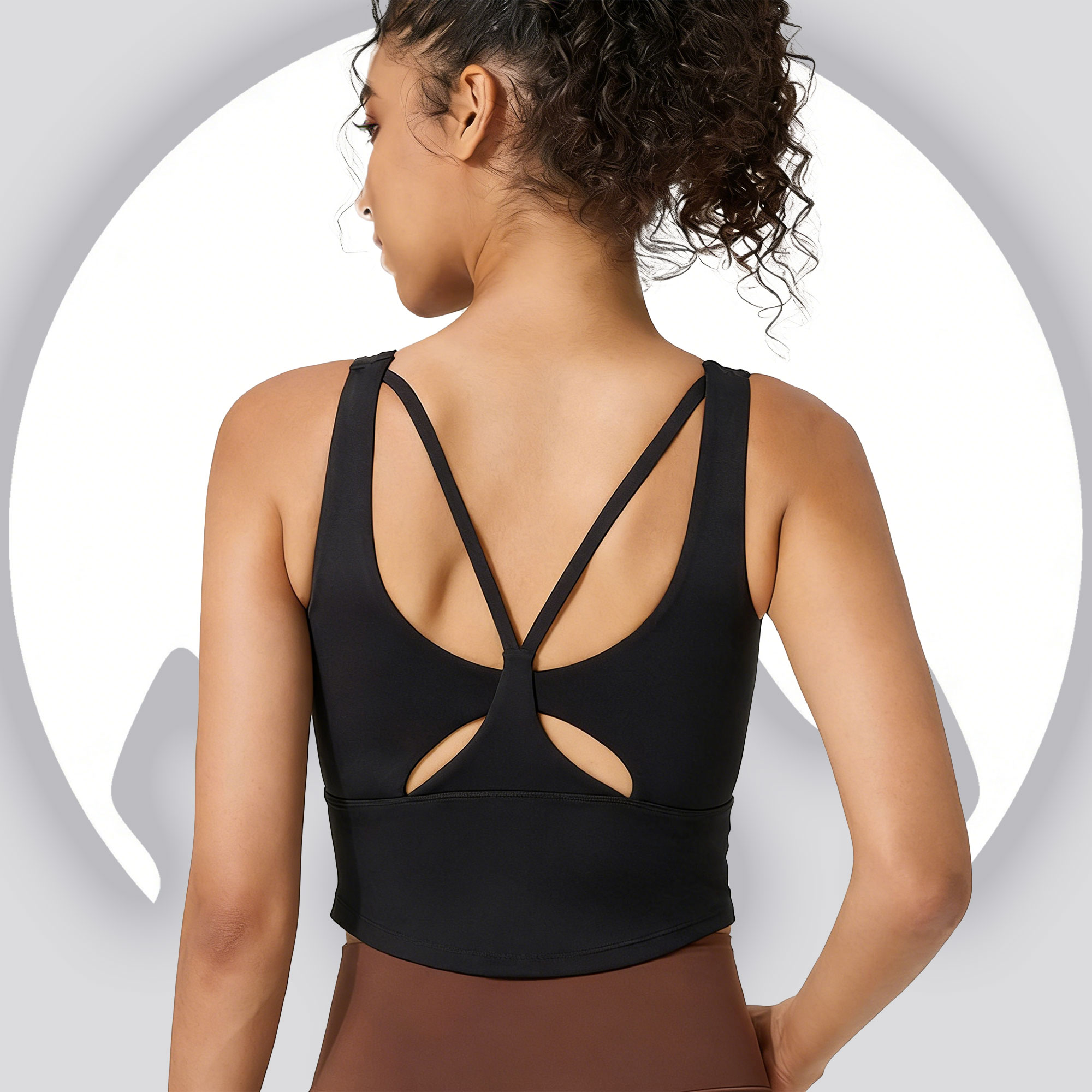 Damski sportowy biustonosz do  – Sports Bra Racerback recenzja i cena
