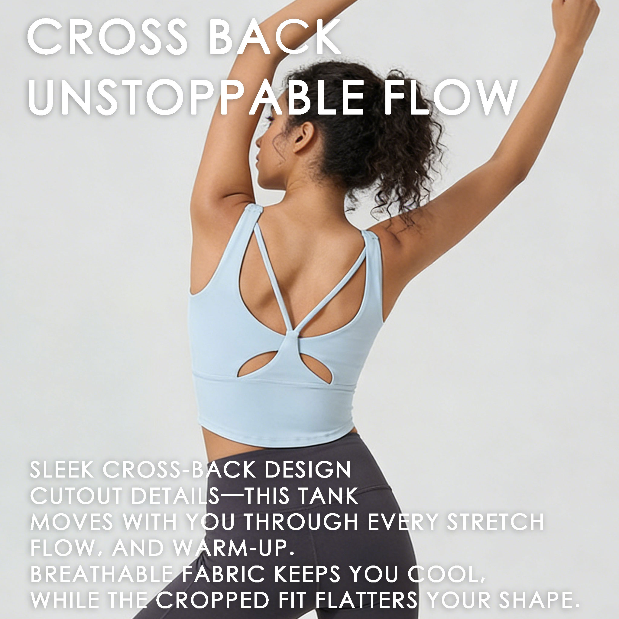 Damski sportowy biustonosz do  – Sports Bra Racerback recenzja i cena